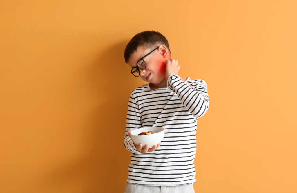 Reacción alérgica comida